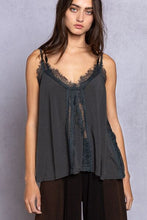Load image into Gallery viewer, POL Lace Detail V-Neck Cami