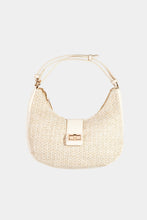 Load image into Gallery viewer, Straw Braid Hobo Bag