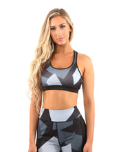Load image into Gallery viewer, Bondi Sports Bra - Black/Grey