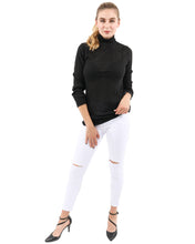 Load image into Gallery viewer, Martin White Slit Knee Denim Jeans