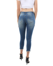 Load image into Gallery viewer, Dayton High Waisted Distressed Jeans