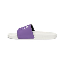 Load image into Gallery viewer, Purple ShoJoi Youth Slide Sandals