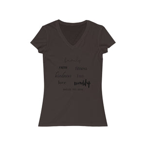 Women's V-neck ShoJoi Est. T-shirt