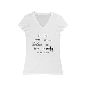 Women's V-neck ShoJoi Est. T-shirt