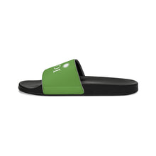 Load image into Gallery viewer, Green ShoJoi Youth Slide Sandals