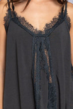 Load image into Gallery viewer, POL Lace Detail V-Neck Cami