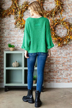 Load image into Gallery viewer, Veveret Notched Long Sleeve Sweater