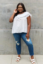 Load image into Gallery viewer, Off the Shoulder Ruffle Blouse