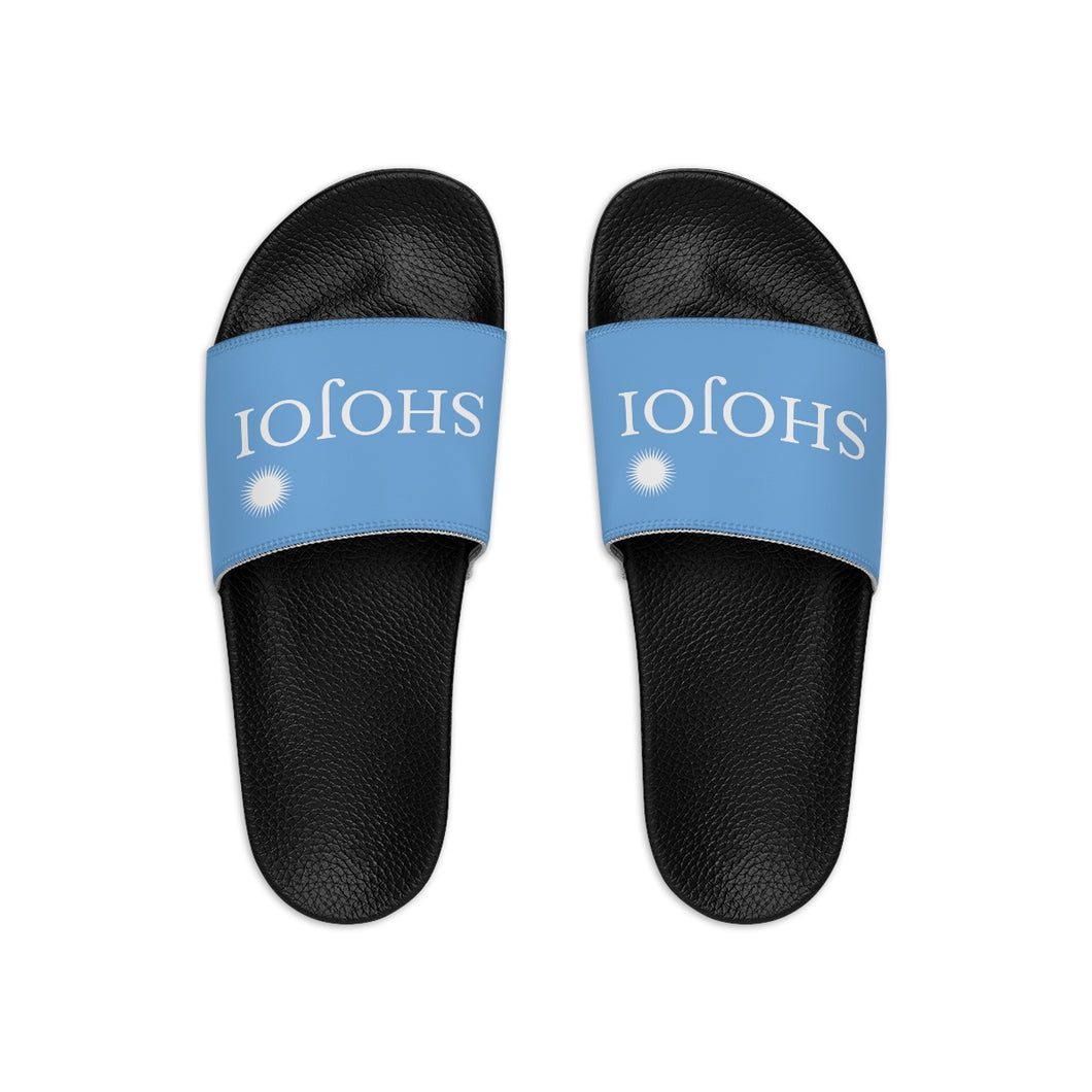 Blue ShoJoi Youth Slide Sandals