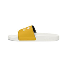 Load image into Gallery viewer, Yellow ShoJoi Youth Slide Sandals