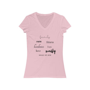 Women's V-neck ShoJoi Est. T-shirt