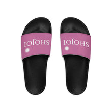 Load image into Gallery viewer, Pink ShoJoi Youth Slide Sandals