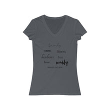 Load image into Gallery viewer, Women&#39;s V-neck ShoJoi Est. T-shirt