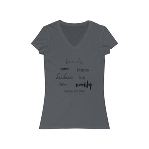 Women's V-neck ShoJoi Est. T-shirt