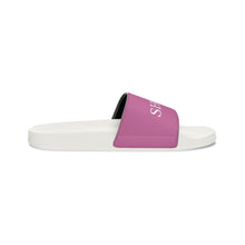 Load image into Gallery viewer, Pink ShoJoi Youth Slide Sandals