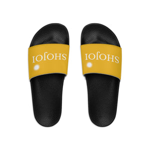 Yellow ShoJoi Youth Slide Sandals