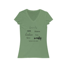 Load image into Gallery viewer, Women&#39;s V-neck ShoJoi Est. T-shirt