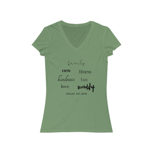 Women's V-neck ShoJoi Est. T-shirt