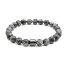 Load image into Gallery viewer, Hematite Spot Bracelet - 8mm