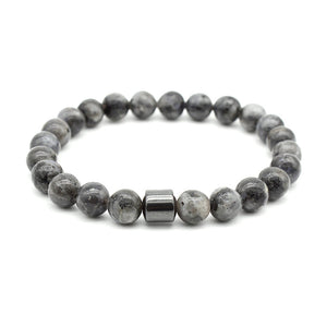 Hematite Spot Bracelet - 8mm