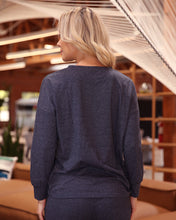 Load image into Gallery viewer, Stacy Loungewear Top - Blue