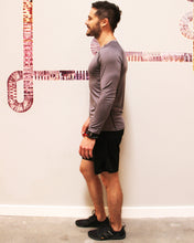 Load image into Gallery viewer, Adam Men&#39;s Drawstring Shorts with Border Tights &amp; Pocket - Black