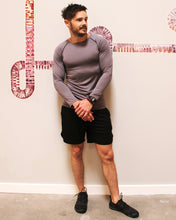 Load image into Gallery viewer, Adam Men&#39;s Drawstring Shorts with Border Tights &amp; Pocket - Black