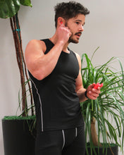Load image into Gallery viewer, Durham Mens Camisole - Black