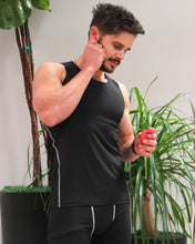 Load image into Gallery viewer, Durham Mens Camisole - Black