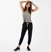 Load image into Gallery viewer, Finnley Jogger Pant with Drawstring Waist - Black