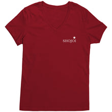 Load image into Gallery viewer, ShoJoi Women&#39;s V-neck Tee