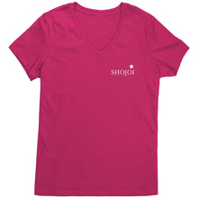 Load image into Gallery viewer, ShoJoi Women&#39;s V-neck Tee
