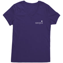 Load image into Gallery viewer, ShoJoi Women&#39;s V-neck Tee