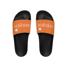 Load image into Gallery viewer, Orange ShoJoi Youth Slide Sandals