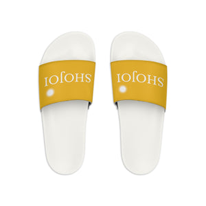 Yellow ShoJoi Youth Slide Sandals