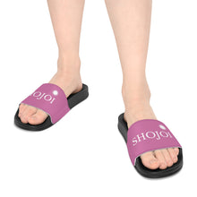 Load image into Gallery viewer, Pink ShoJoi Youth Slide Sandals