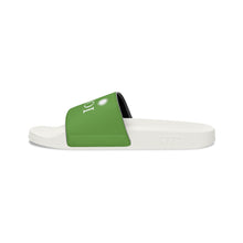 Load image into Gallery viewer, Green ShoJoi Youth Slide Sandals