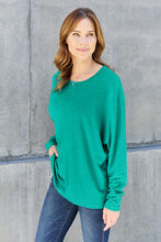 Load image into Gallery viewer, Double Take Round Neck Long Sleeve Top