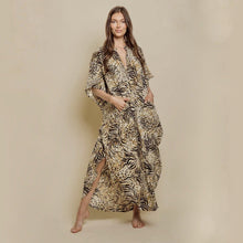 Load image into Gallery viewer, Wide Dress -Animal Print