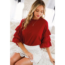 Load image into Gallery viewer, Layered Lace Top