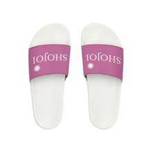 Load image into Gallery viewer, Pink ShoJoi Youth Slide Sandals