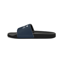 Load image into Gallery viewer, Navy ShoJoi Youth Slide Sandals