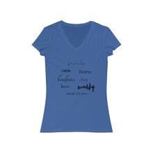 Load image into Gallery viewer, Women&#39;s V-neck ShoJoi Est. T-shirt