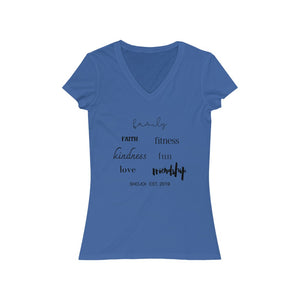 Women's V-neck ShoJoi Est. T-shirt