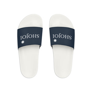 Navy ShoJoi Youth Slide Sandals