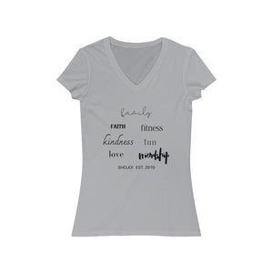 Women's V-neck ShoJoi Est. T-shirt