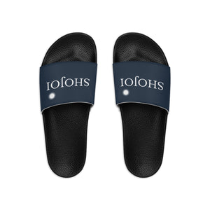 Navy ShoJoi Youth Slide Sandals