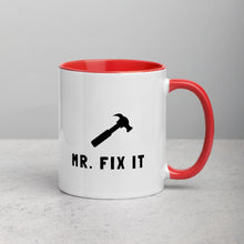 Load image into Gallery viewer, Mr. Fix It Mug with Color Inside