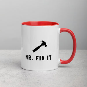 Mr. Fix It Mug with Color Inside