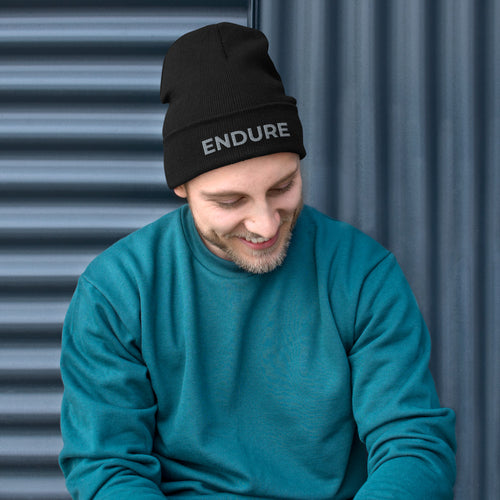 Men's Embroidered Endure Beanie